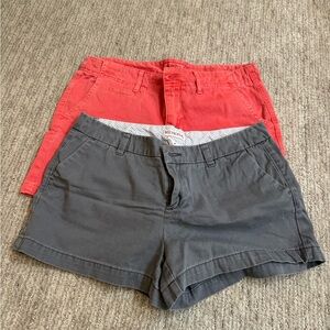 Merona Women's Gray and Red Shorts Set